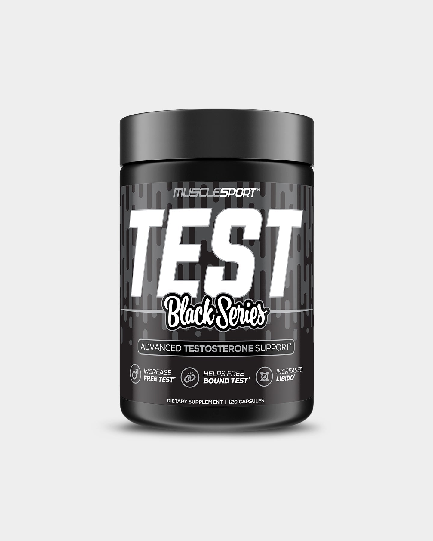 Musclesport Test Black - Bodybuilding.com