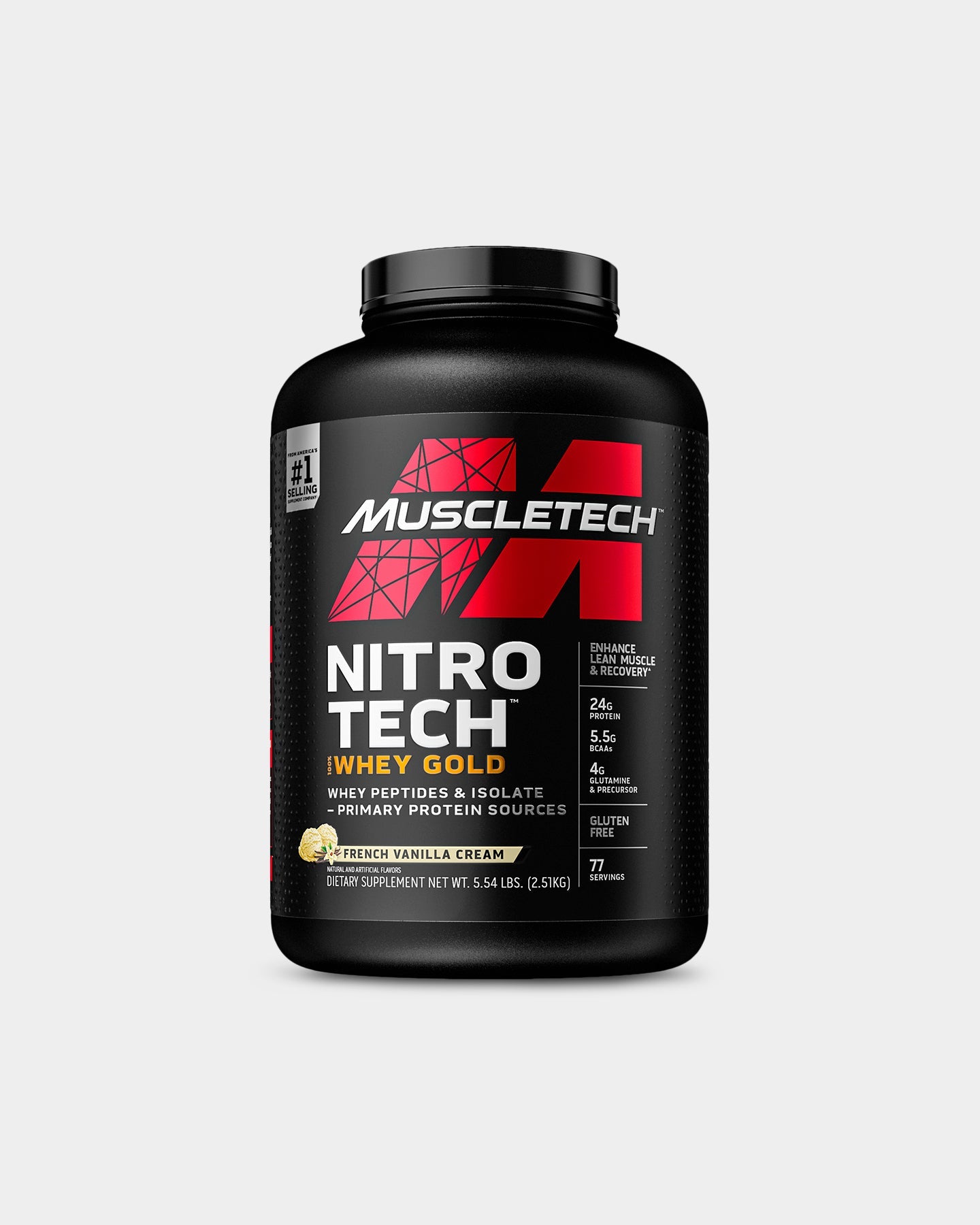 MuscleTech Nitro Tech 100% Whey Gold Protein - Bodybuilding.com