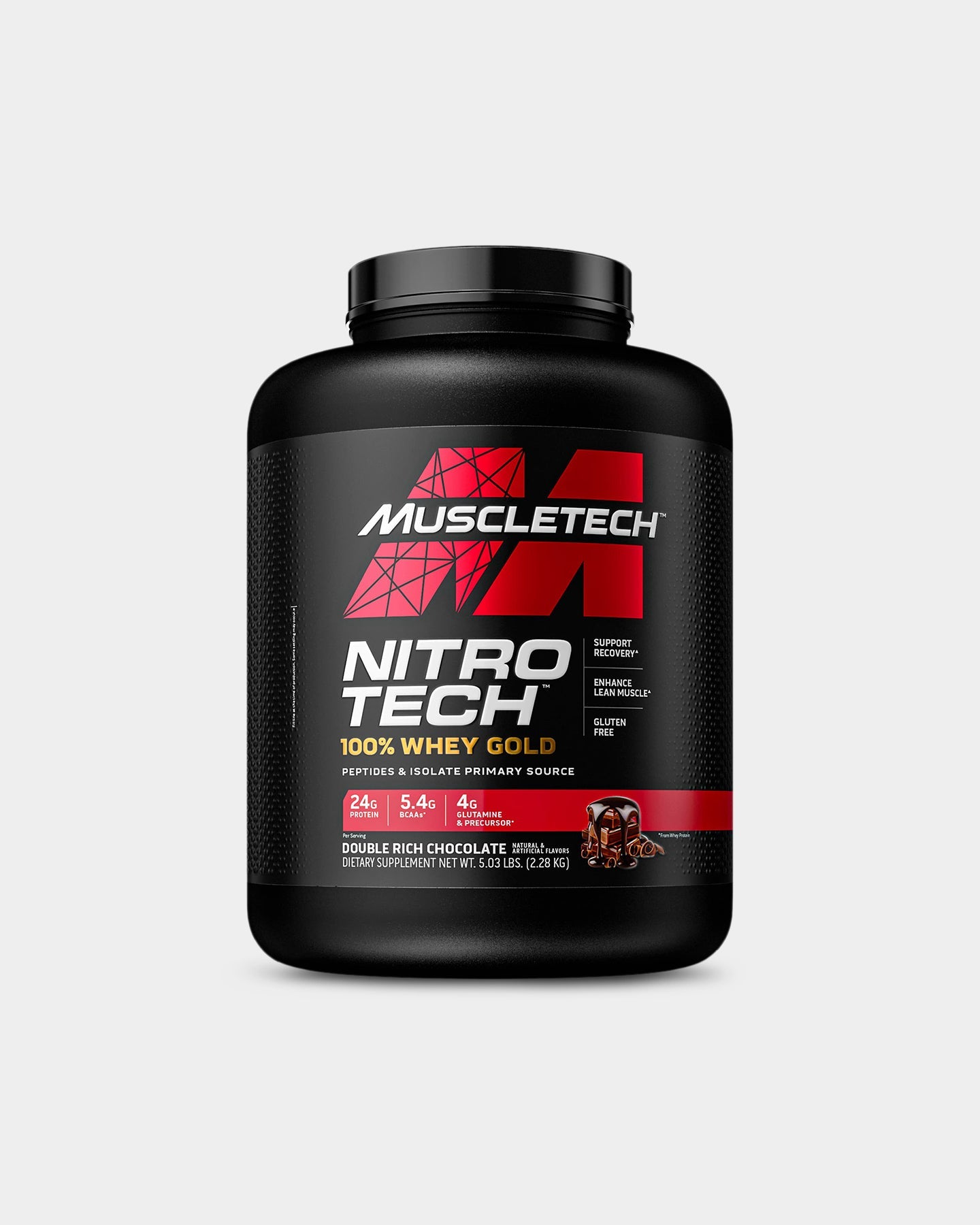 MuscleTech Nitro Tech 100% Whey Gold Protein - Bodybuilding.com