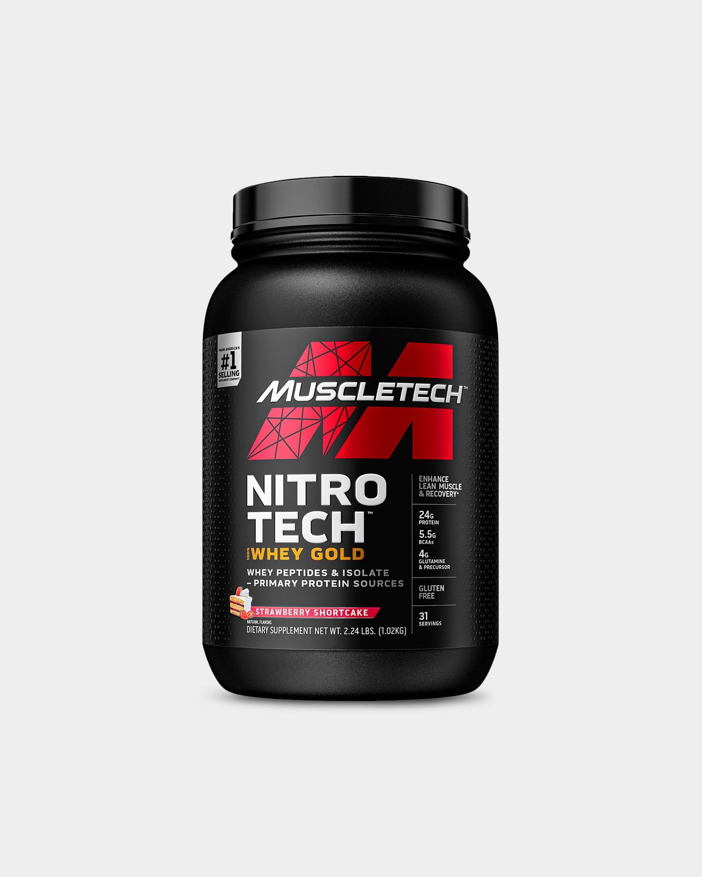 MuscleTech Nitro Tech 100% Whey Gold Protein - Bodybuilding.com