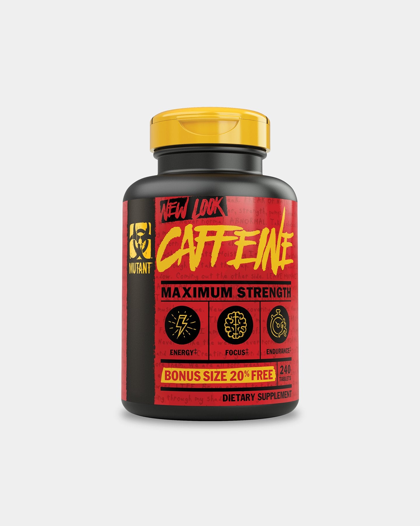 Mutant Caffeine - Maximum Strength Energy - Bodybuilding.com