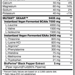 Mutant GEAAR - Fully Loaded Amino Complex - Bodybuilding.com