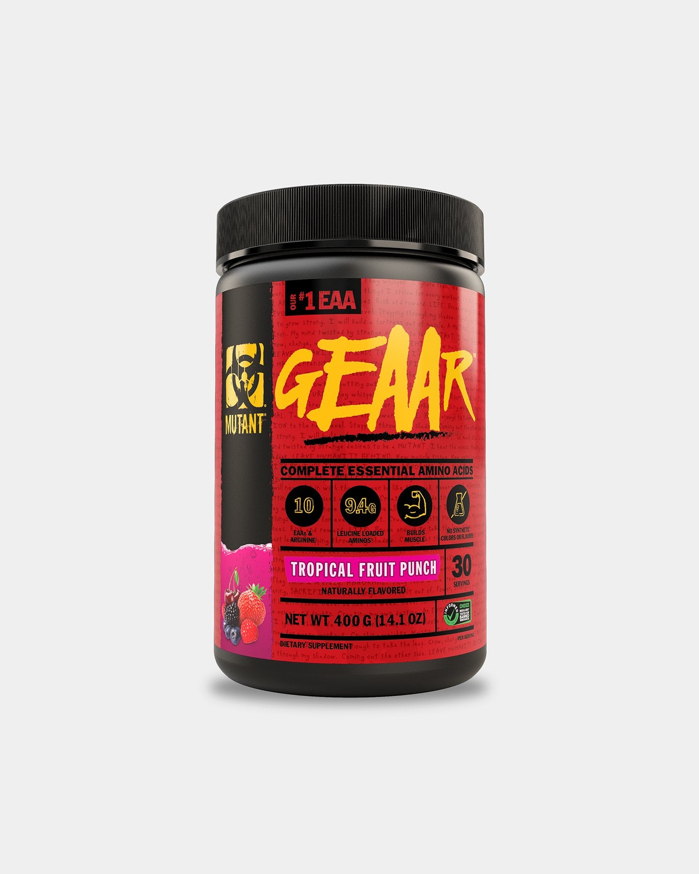 Mutant GEAAR - Fully Loaded Amino Complex - Bodybuilding.com