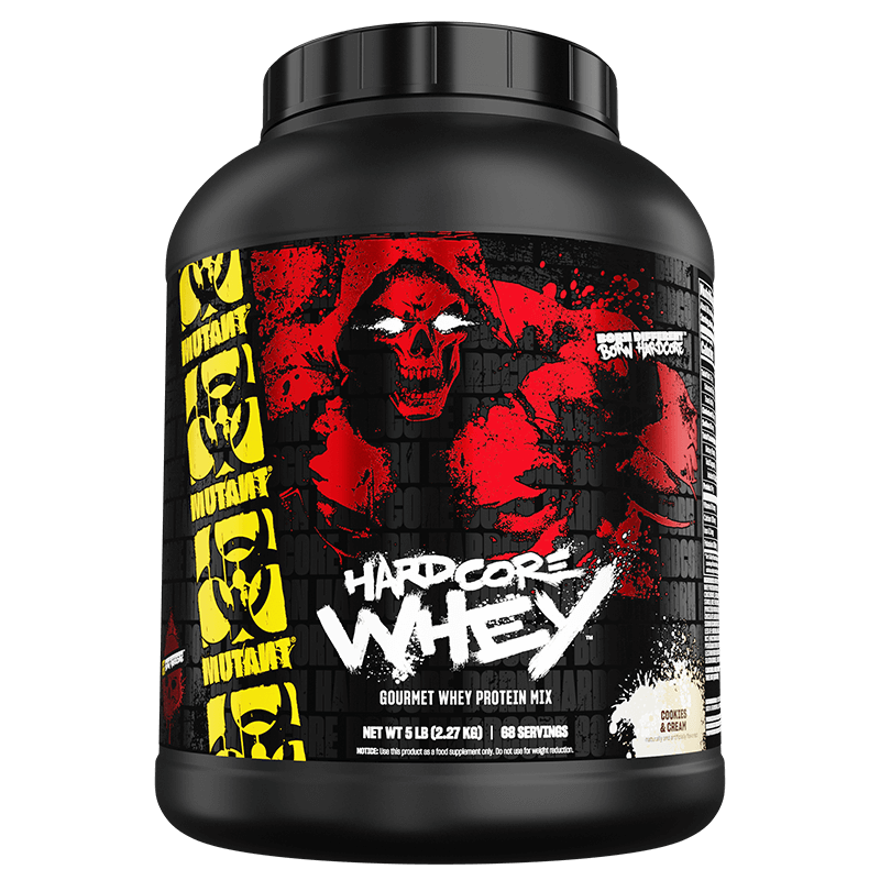Mutant HARDCORE Whey Protein - Bodybuilding.com