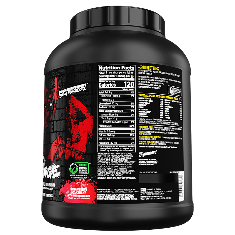 Mutant Iso Surge - Pure Whey Isolate - Bodybuilding.com