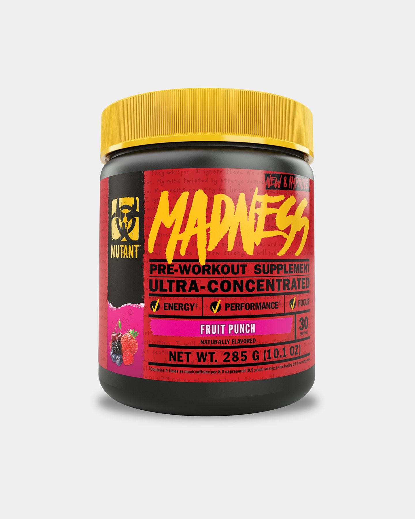 Mutant Madness - Concentrated Pre - Workout - Bodybuilding.com