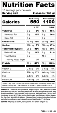 Mutant Mass - Whole Food Based Gainer - Bodybuilding.com