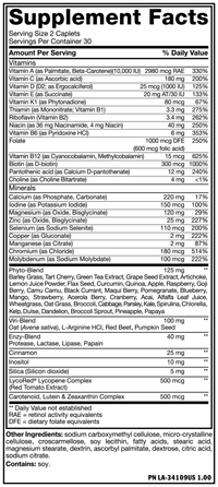 Mutant Multi - High - potency Daily Formula - Bodybuilding.com