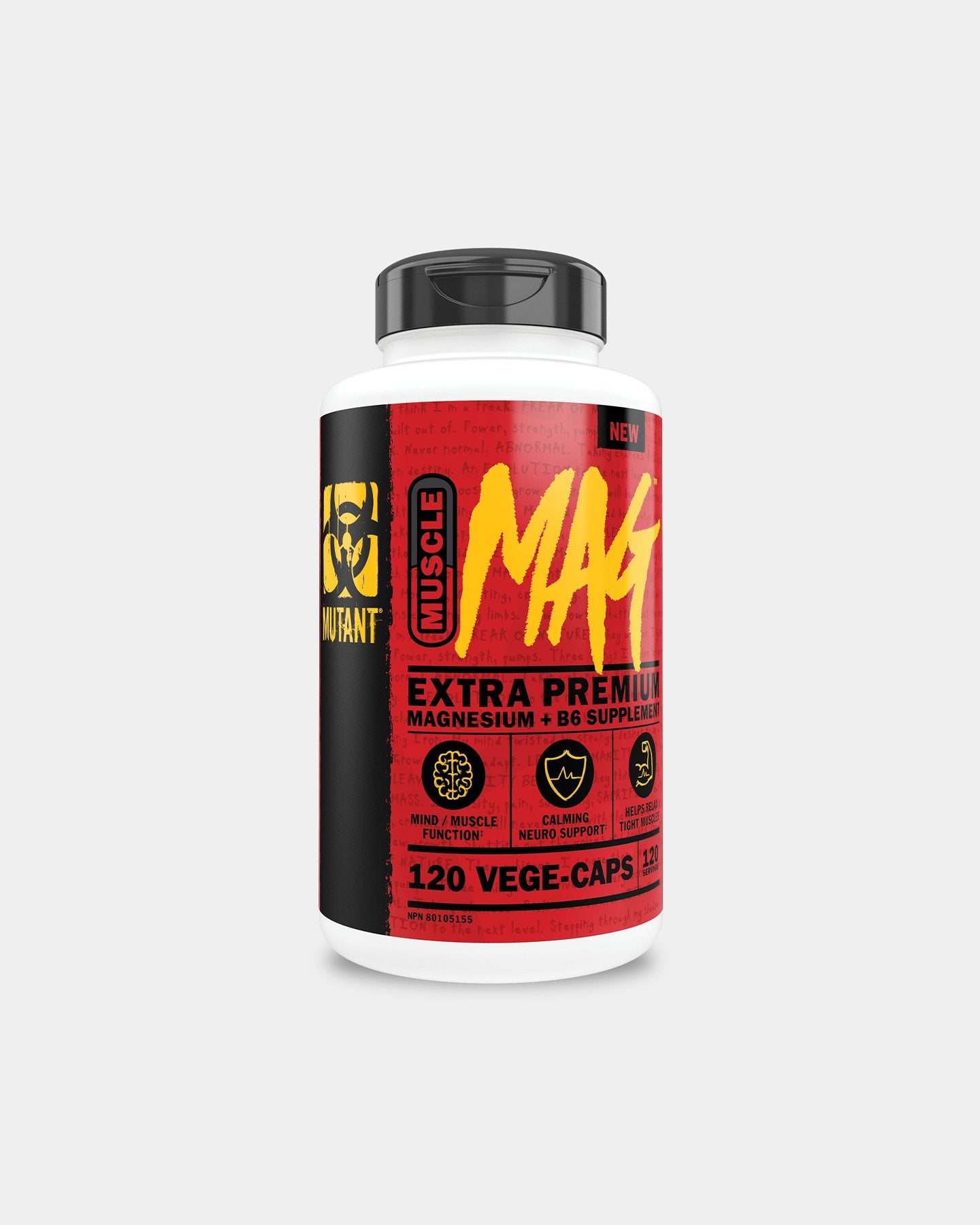 Mutant Muscle Mag - Full Spectrum Magnesium Blend - Bodybuilding.com