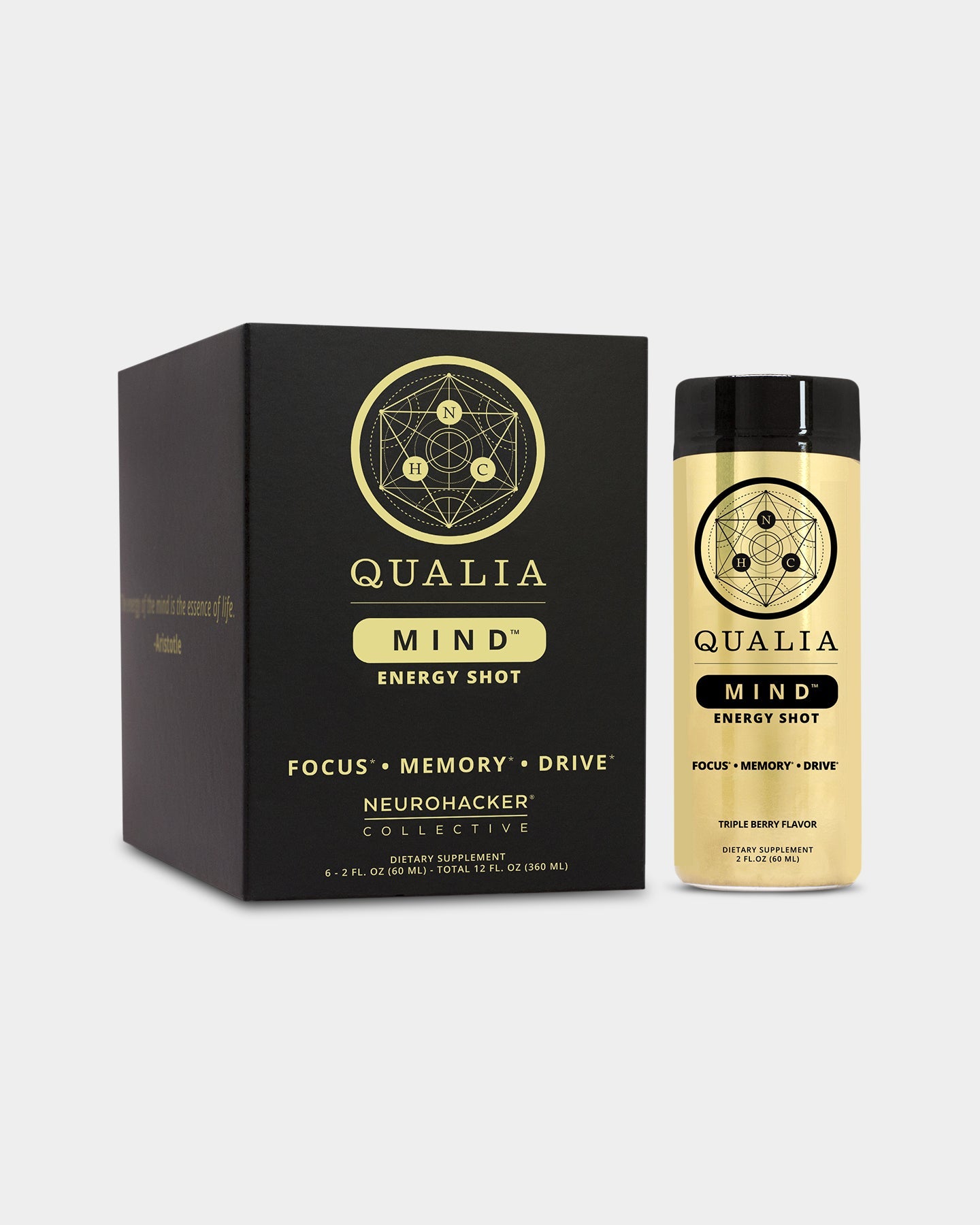 Neurohacker Collective Qualia Mind Energy Shot - Bodybuilding.com