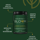 Nourish + Bloom Organic Mushroom - Bodybuilding.com