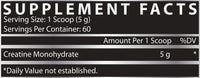 Nutrex Creatine Monohydrate 60 Servings - Bodybuilding.com
