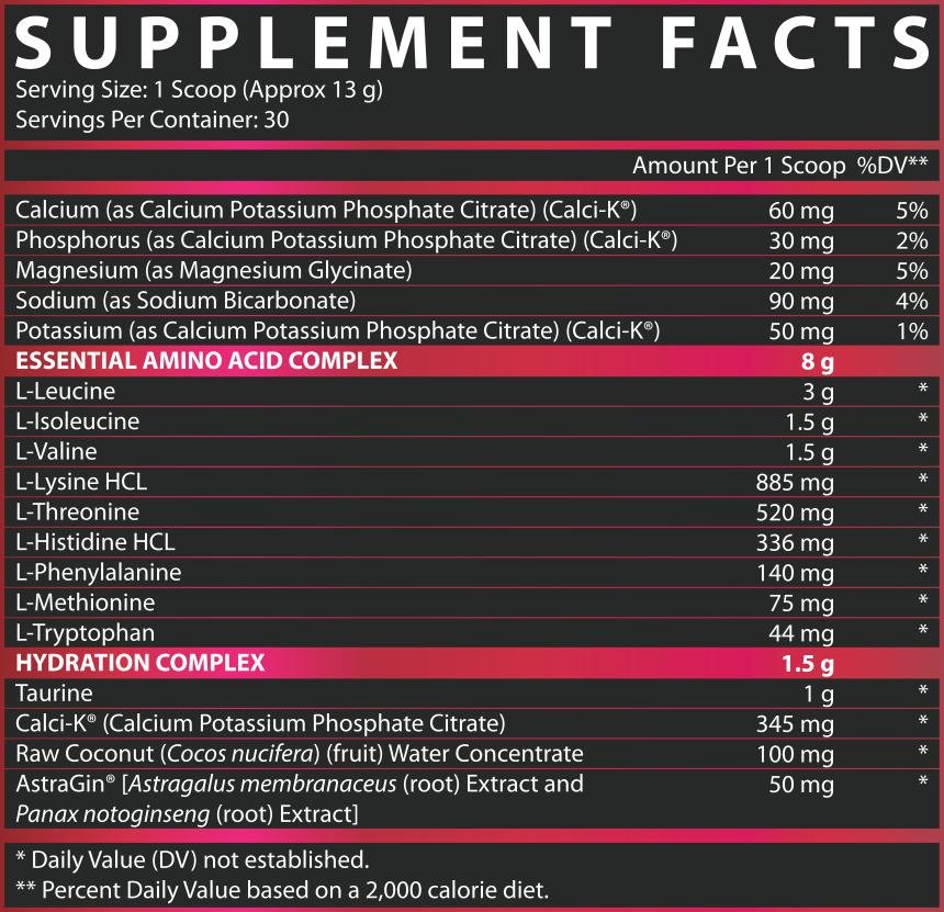 Nutrex EAA+ Hydration - Bodybuilding.com