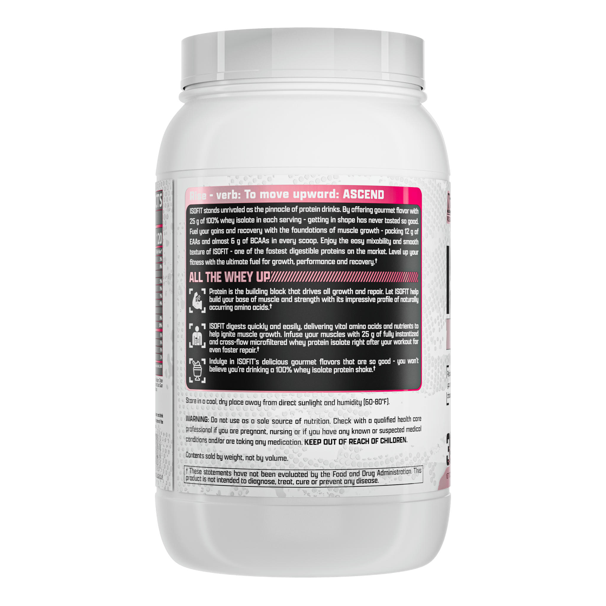 Nutrex ISOFIT Premium Whey Isolate - Bodybuilding.com