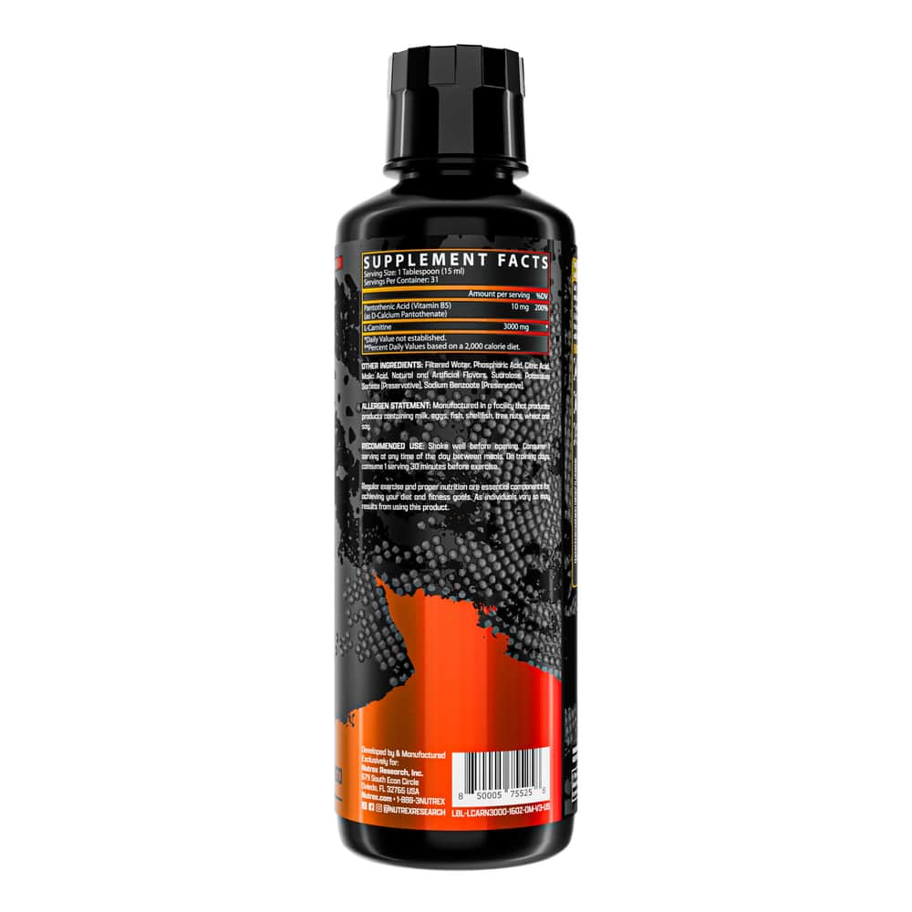 Nutrex Liquid Carnitine 3000 - Bodybuilding.com Nutrex Liquid Carnitine 3000 - Bodybuilding.com