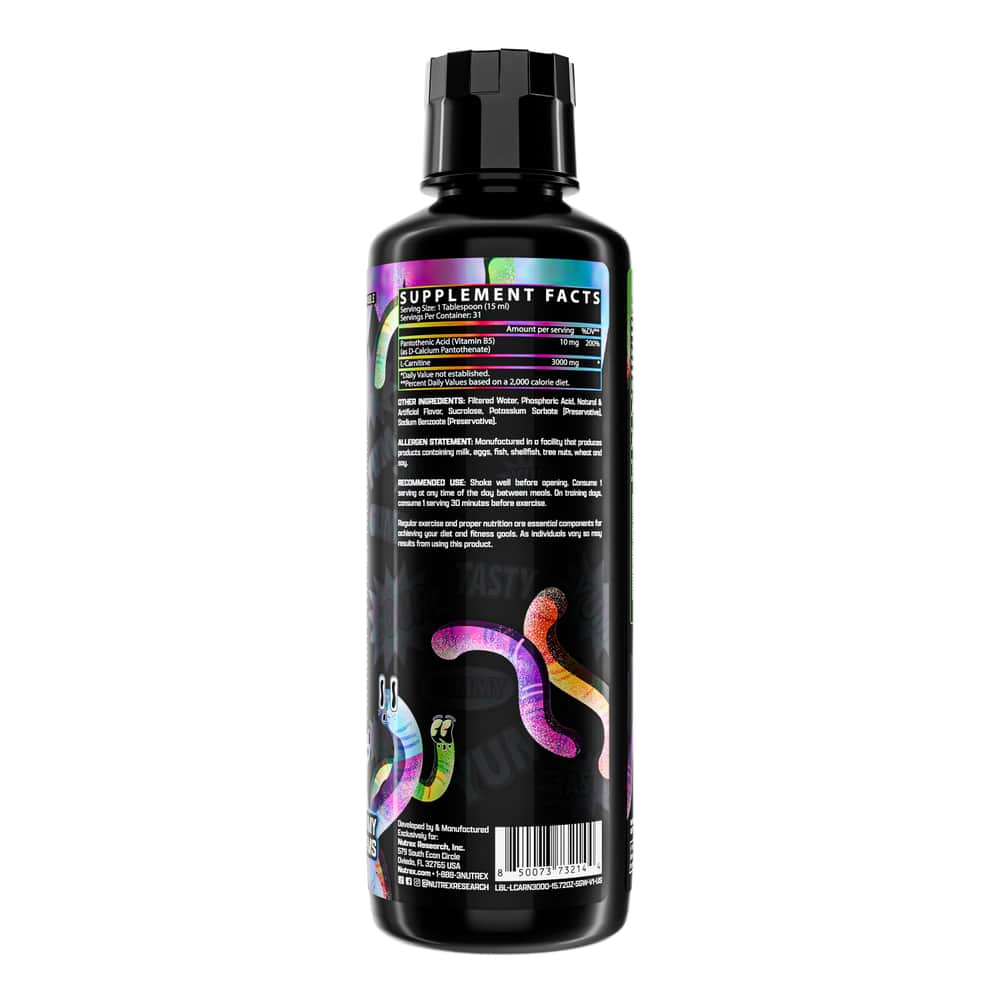 Nutrex Liquid Carnitine 3000 - Bodybuilding.com