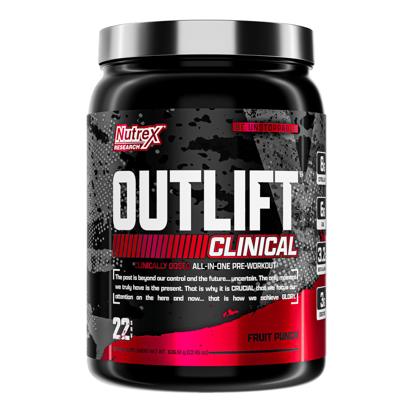Nutrex Outlift Clinical High Stim Pre - Workout - Bodybuilding.com