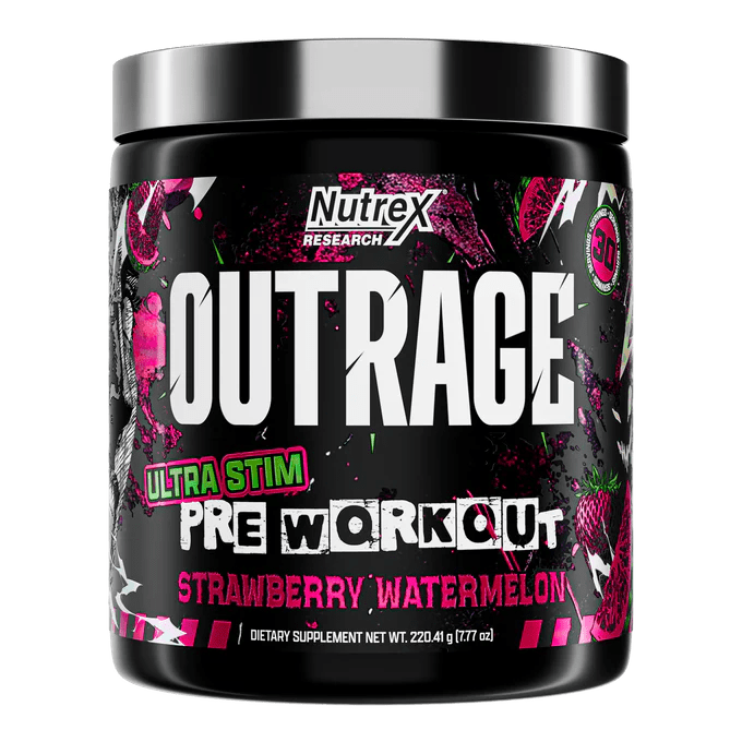 Nutrex Outrage Lemon Lime Pre - Workout - Bodybuilding.com