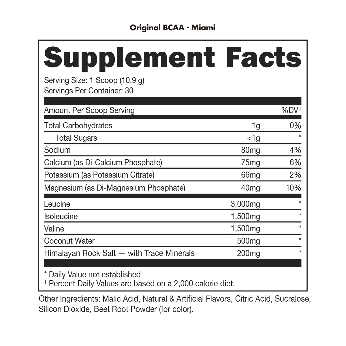 OG BCAA - Bodybuilding.com