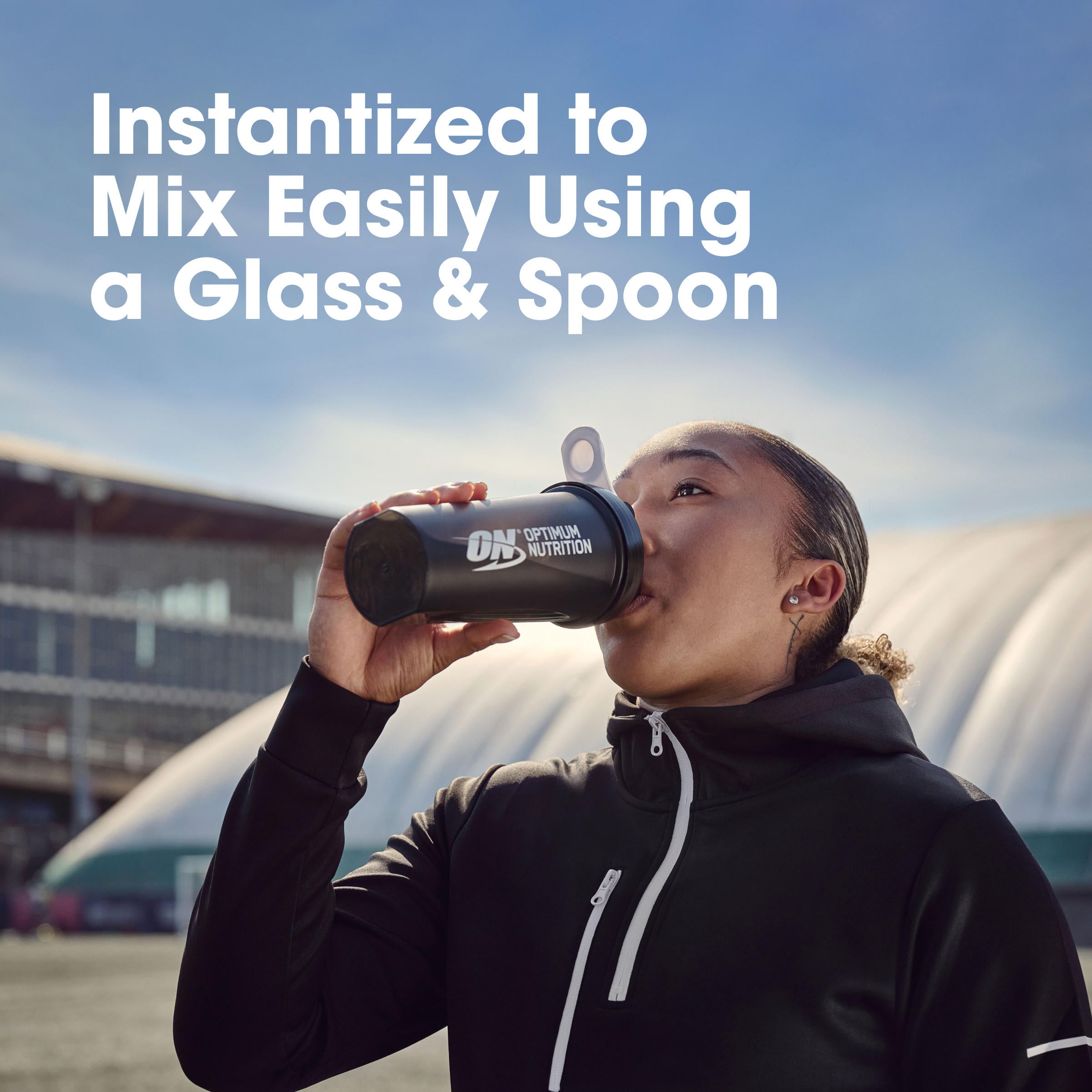 Instantized to Mix Easily Using a Glass & Spoon