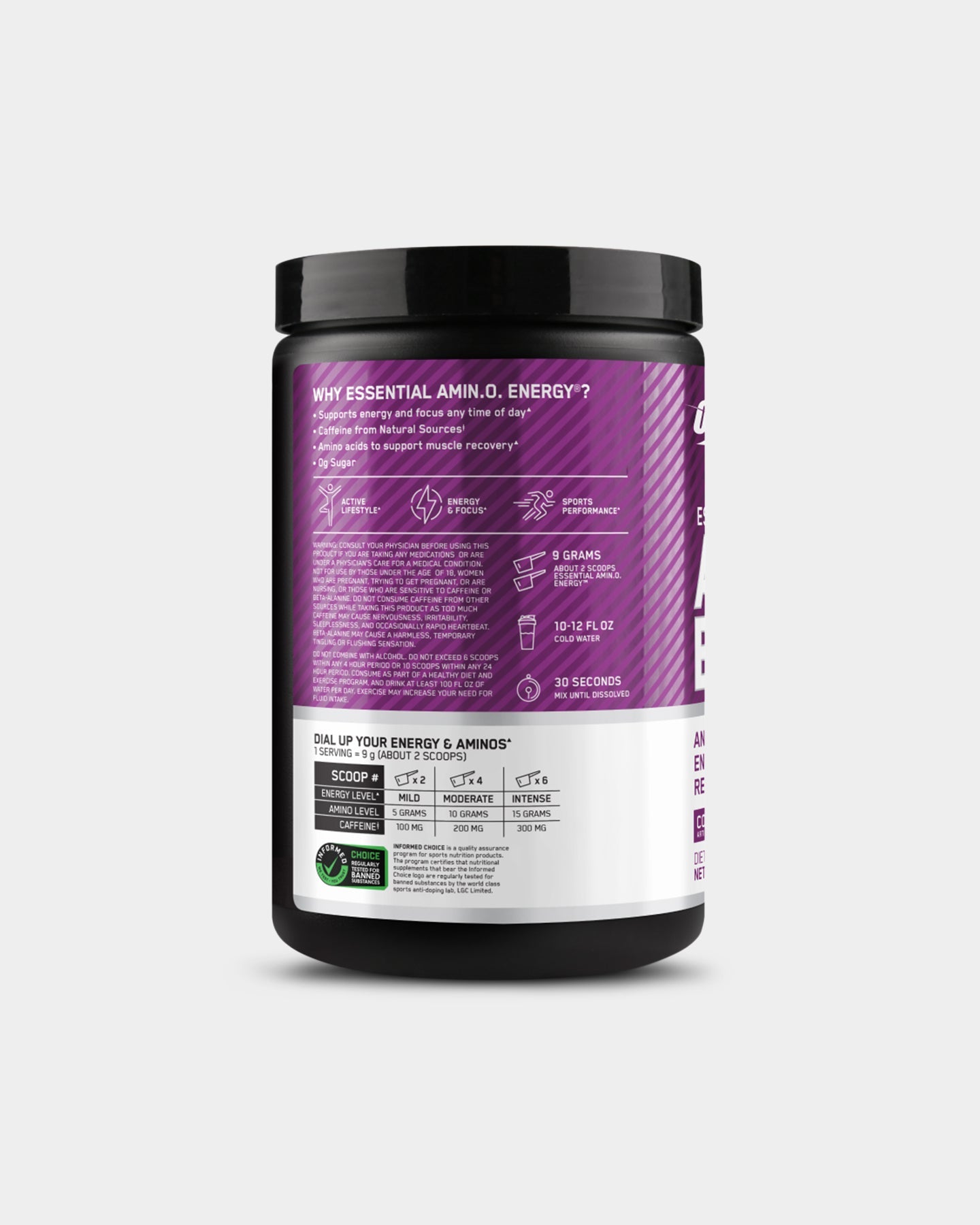 Optimum Nutrition Essential AmiN.O. Energy - Bodybuilding.com