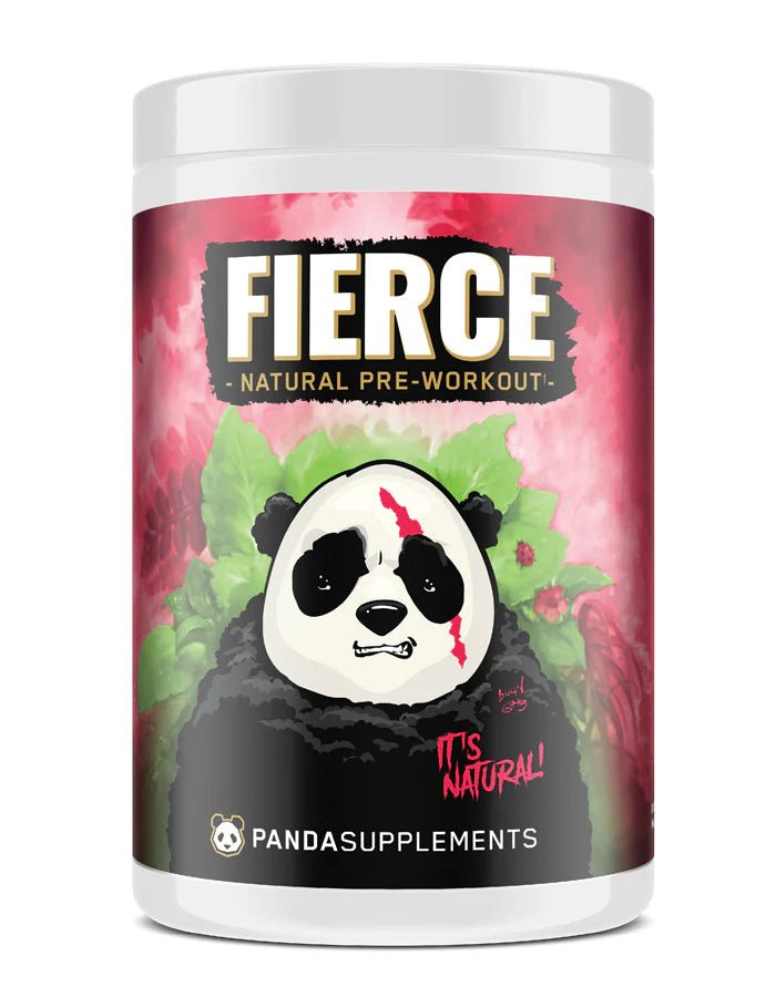 Panda Supplements Fierce Natural Pre - Workout - Bodybuilding.com