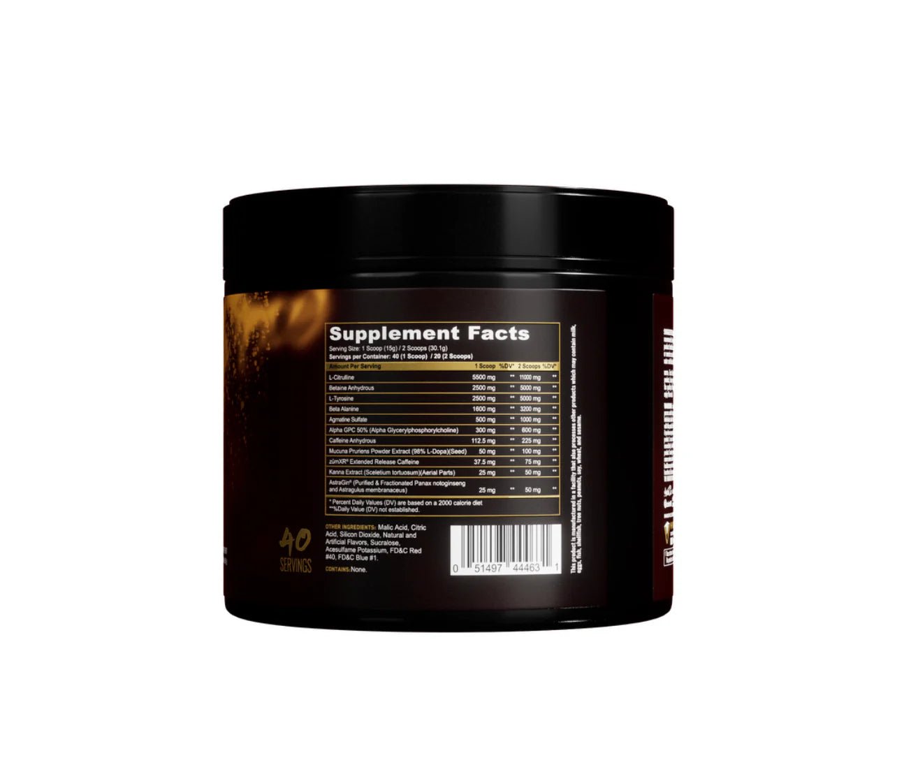 Panda Supplements & V1 Nutra Collaboration PANDAMUS L2 Pre - Workout - Bodybuilding.com