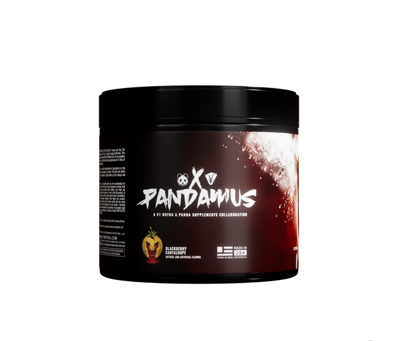 Panda Supplements™ & V1 Nutra Collaboration PANDAMUS Level 1 Pre - Workout - Bodybuilding.com