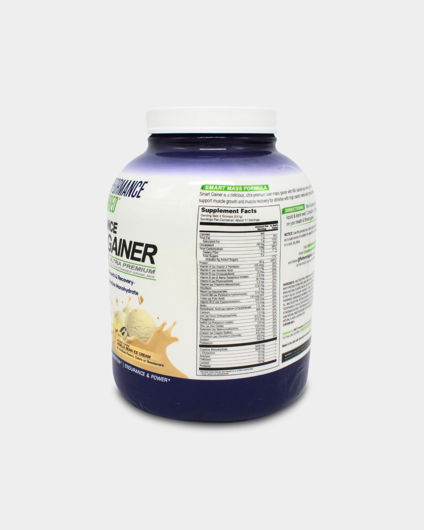 Performance Inspired Nutrition Performance Smart Gainer - Bodybuilding.com