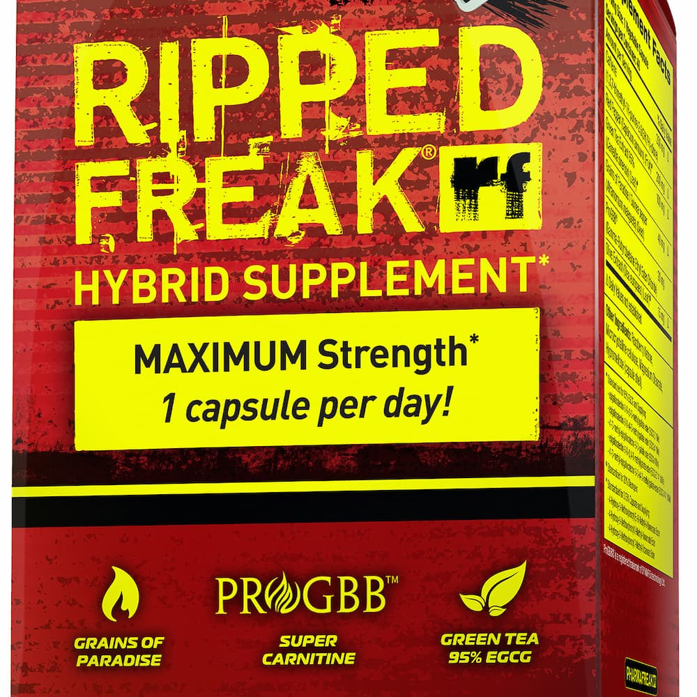 PharmFreak Ripped Freak Red Label Fat Burner - Bodybuilding.com