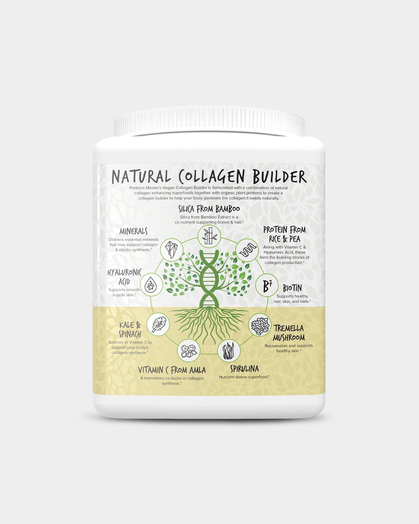 Portions Master Vegan Collagen Builder - Bodybuilding.com