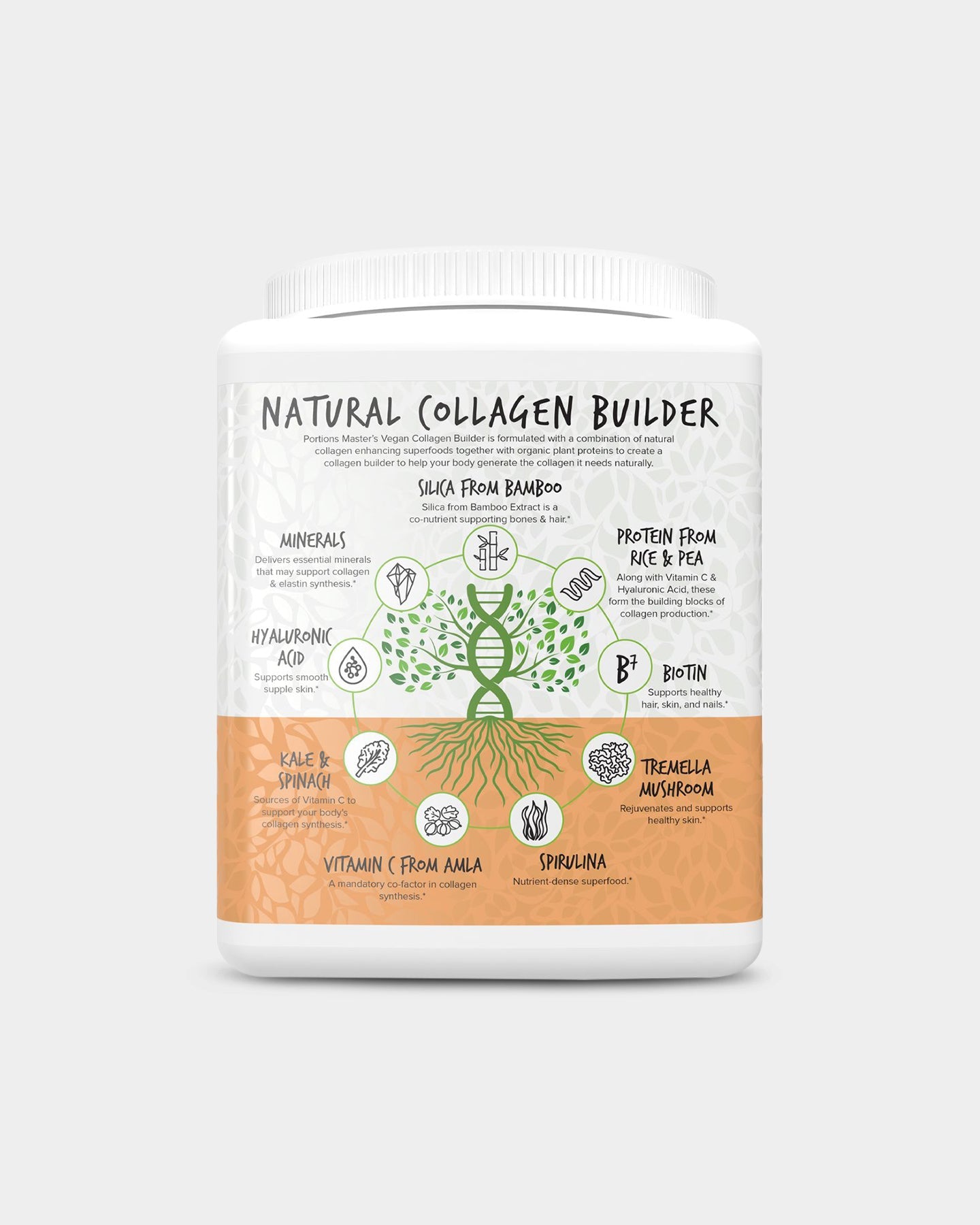 Portions Master Vegan Collagen Builder - Bodybuilding.com