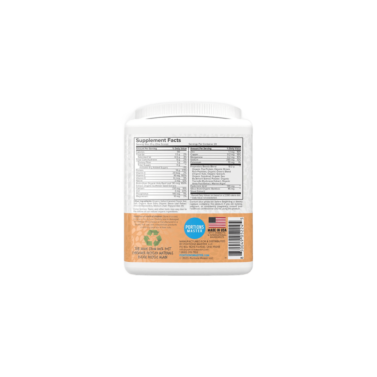 Portions Master Vegan Collagen Builder