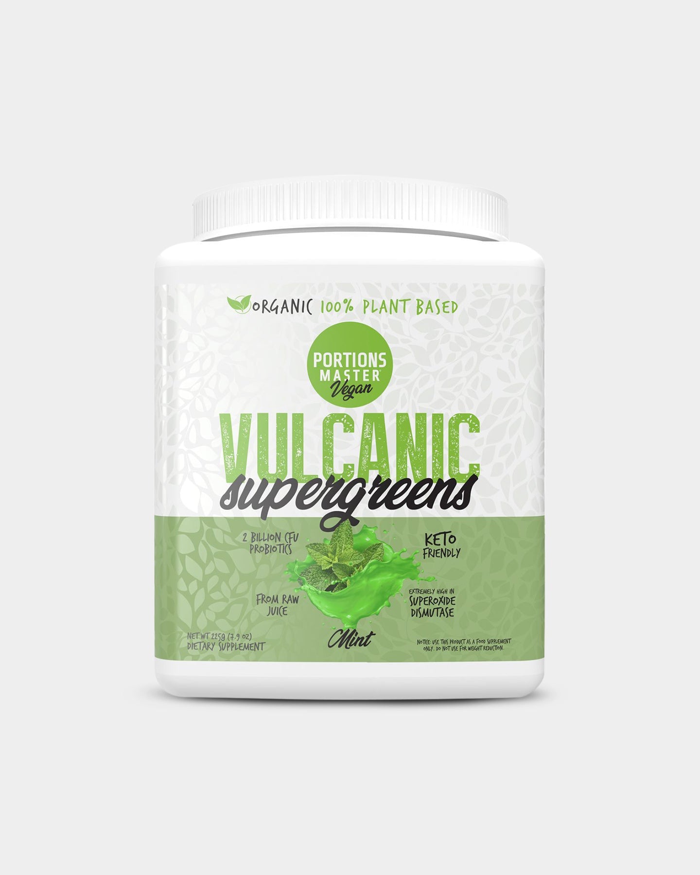 Portions Master Vulcanic Supergreen - Bodybuilding.com