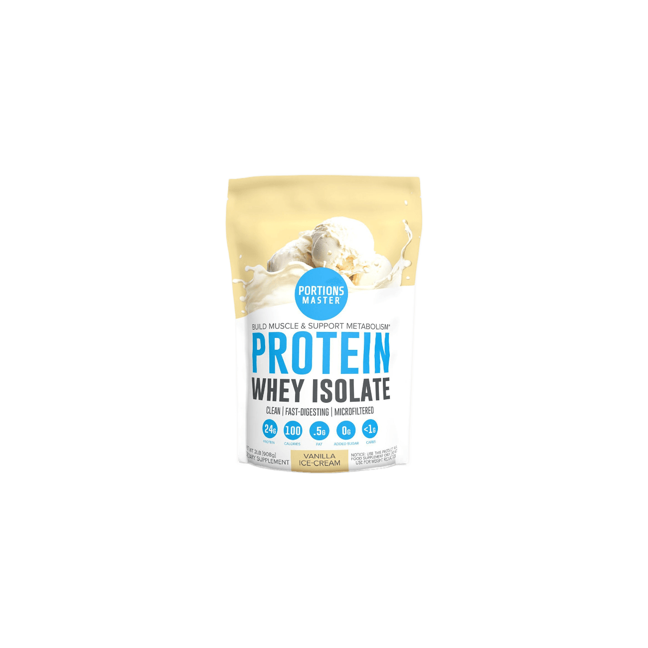 Portions Master Whey Isolate Protein