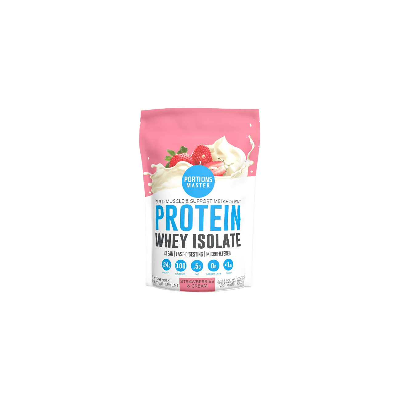 Portions Master Whey Isolate Protein