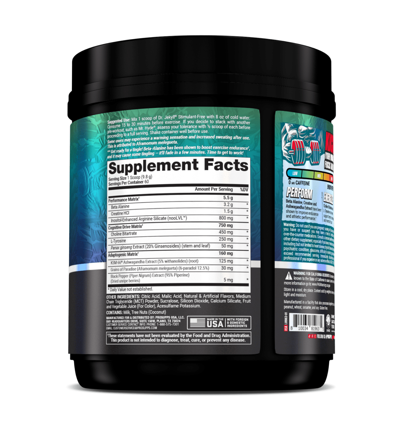 Pro Supps Dr. Jekyll Signature - Bodybuilding.com