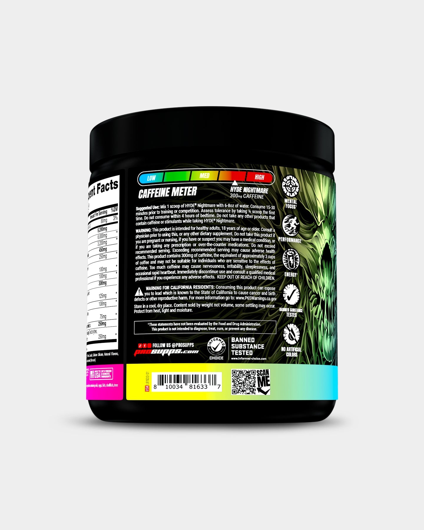 Pro Supps Hyde Nightmare V2 - Bodybuilding.com