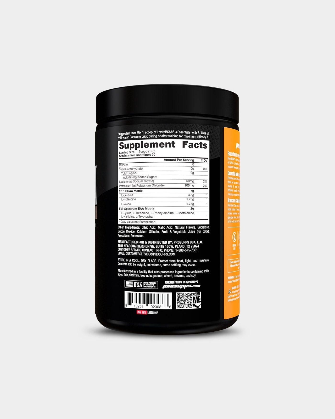 Pro Supps HydroBCAA Plus Essentials - Bodybuilding.com