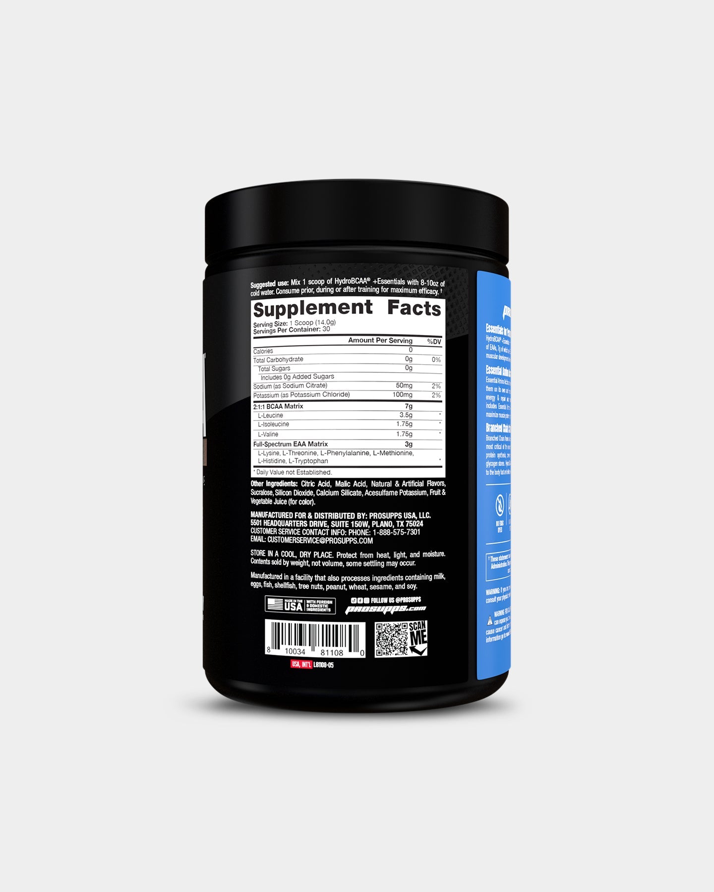 Pro Supps HydroBCAA Plus Essentials - Bodybuilding.com