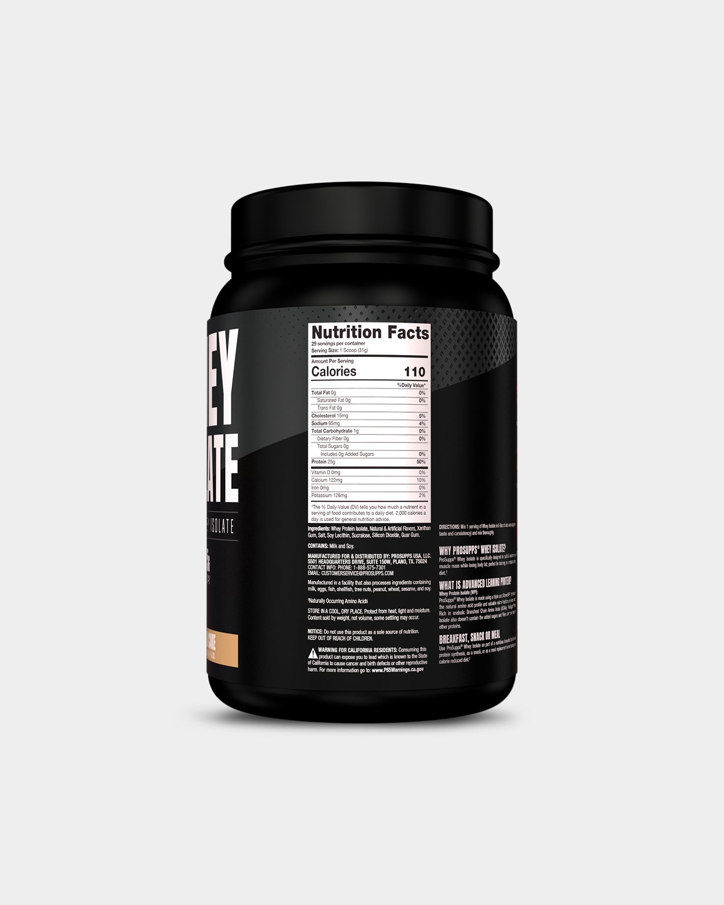 Pro Supps Whey Isolate - Bodybuilding.com