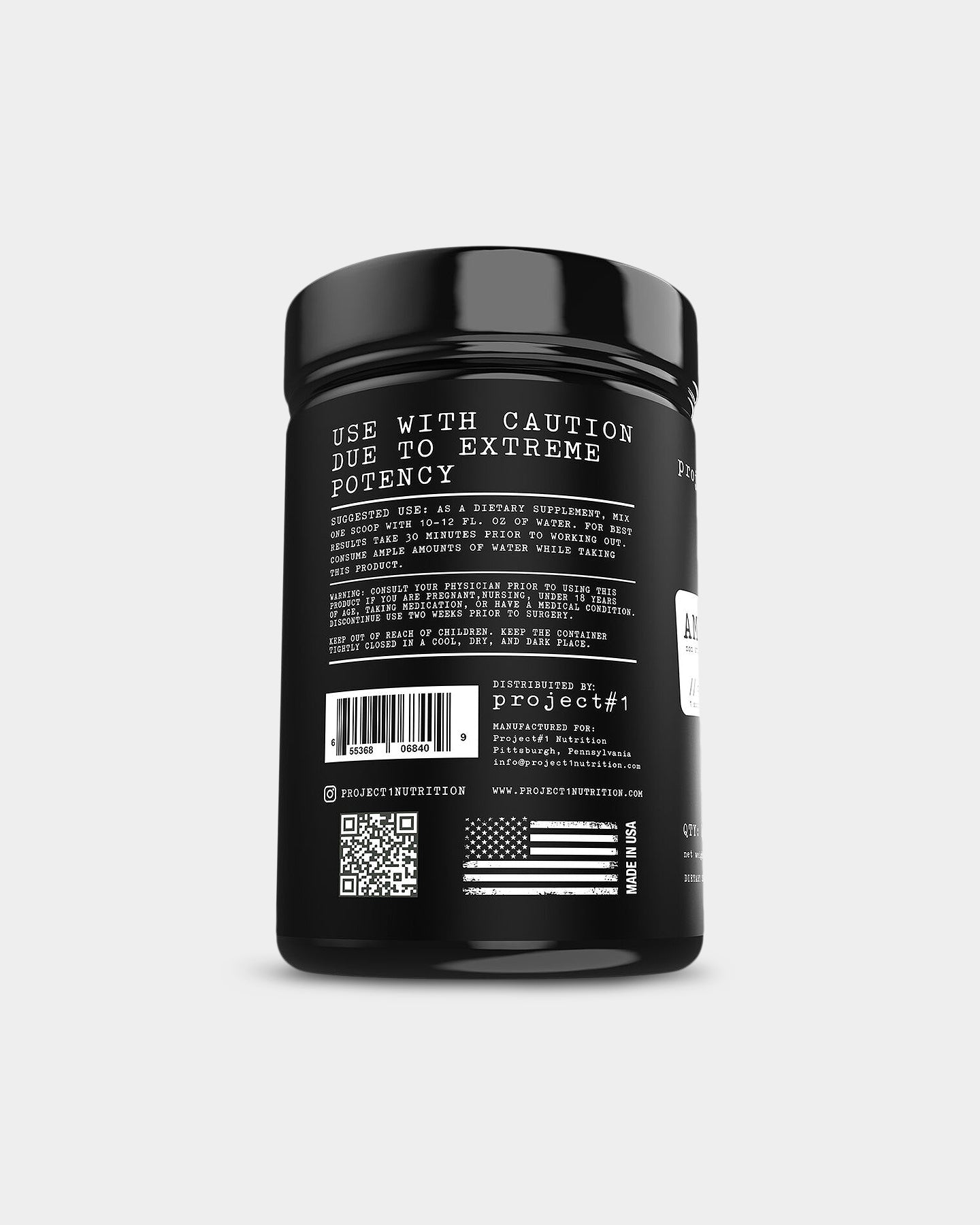 Project#1 Nutrition Amp - Nox Pre - Workout - Bodybuilding.com