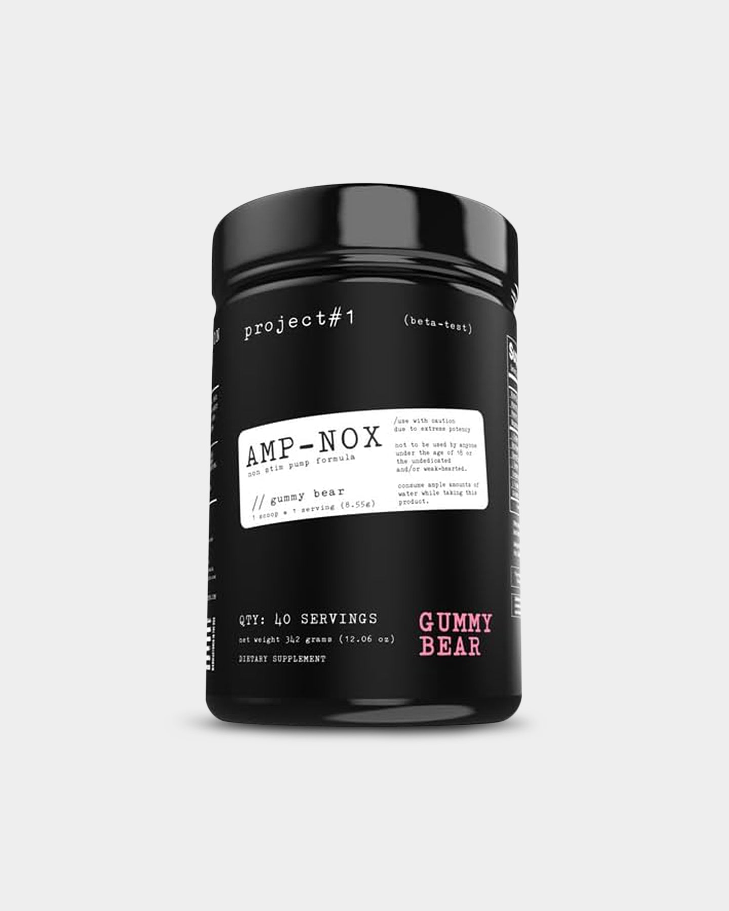 Project#1 Nutrition Amp - Nox Pre - Workout - Bodybuilding.com