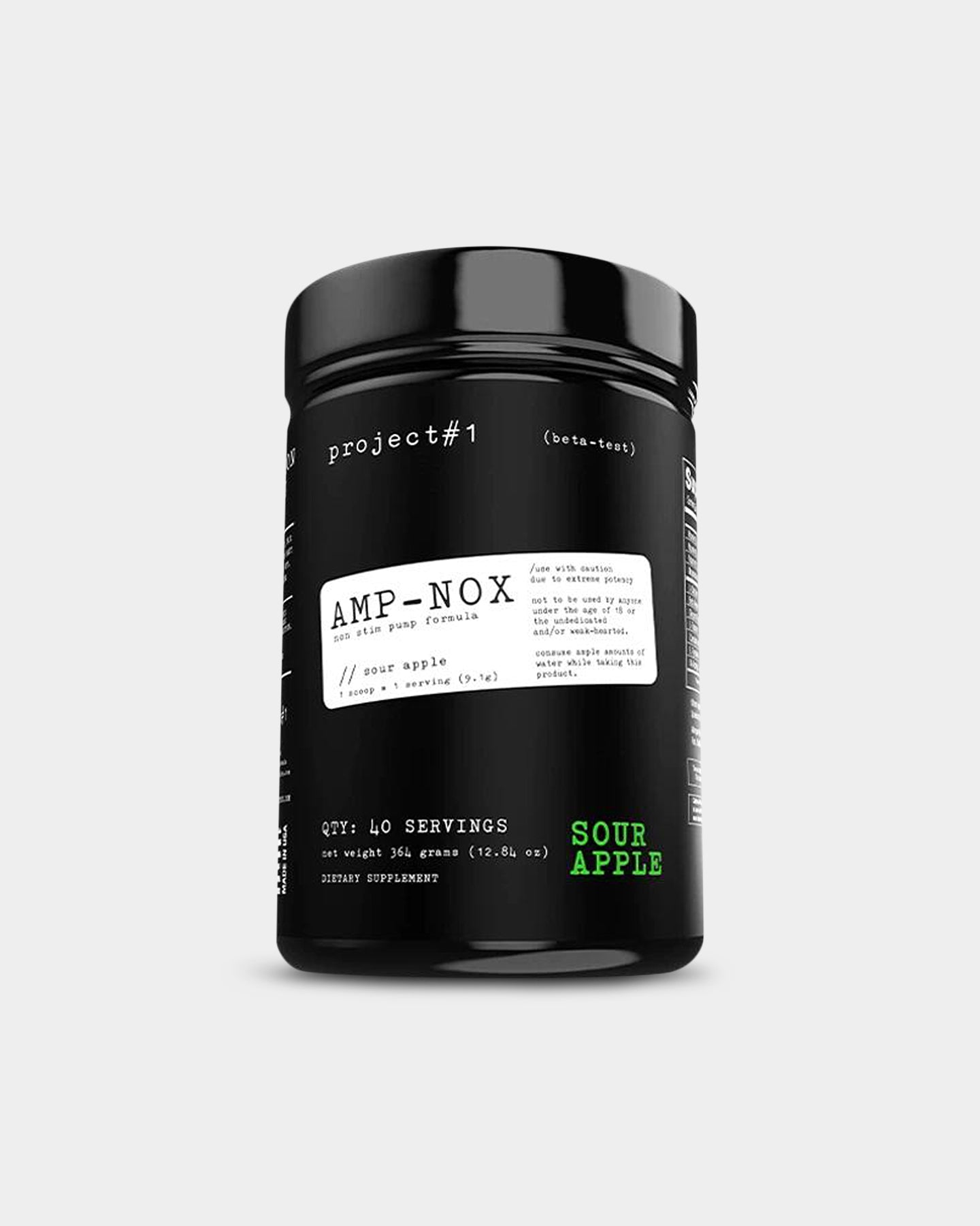 Project#1 Nutrition Amp - Nox Pre - Workout - Bodybuilding.com