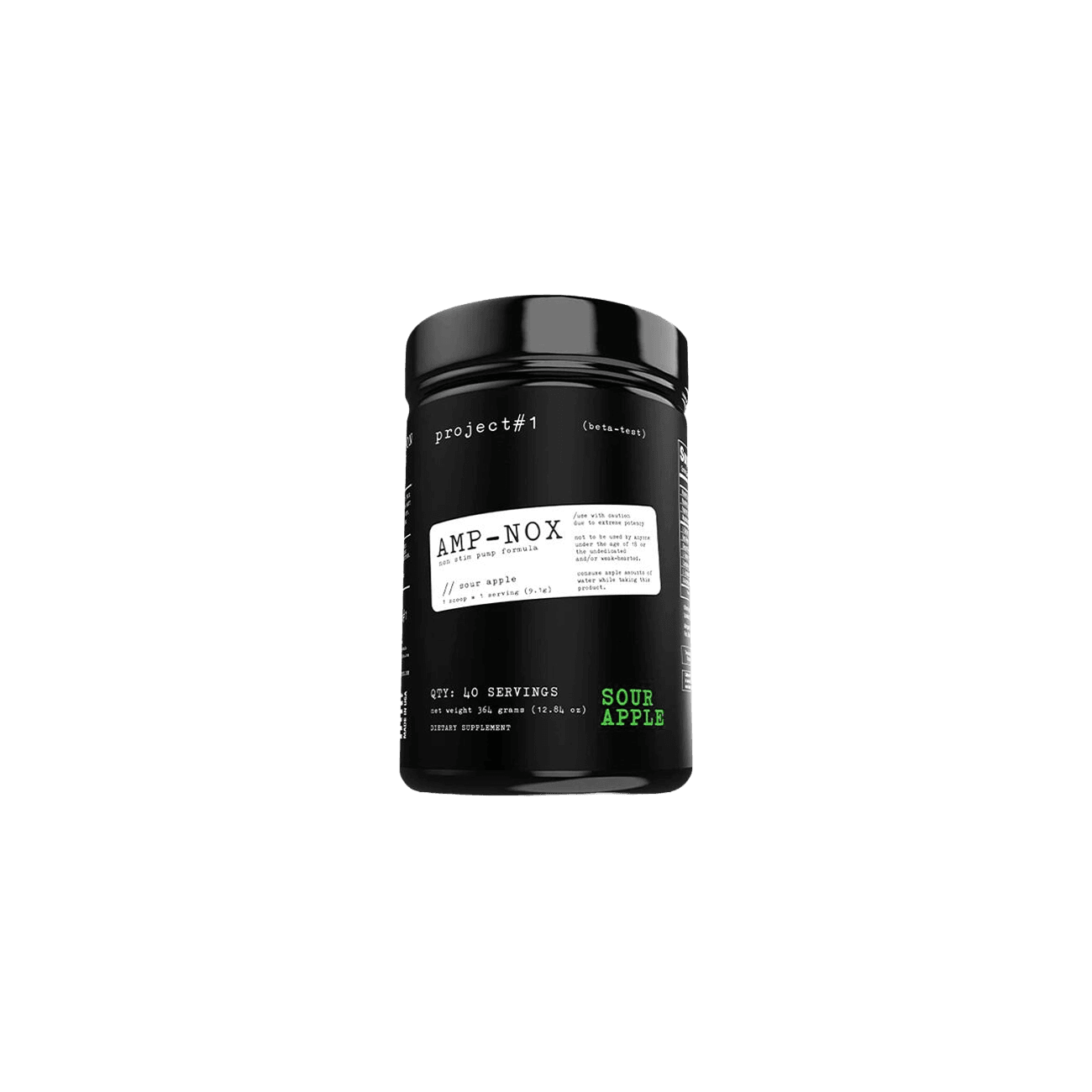 Project#1 Nutrition Amp-Nox Pre-Workout