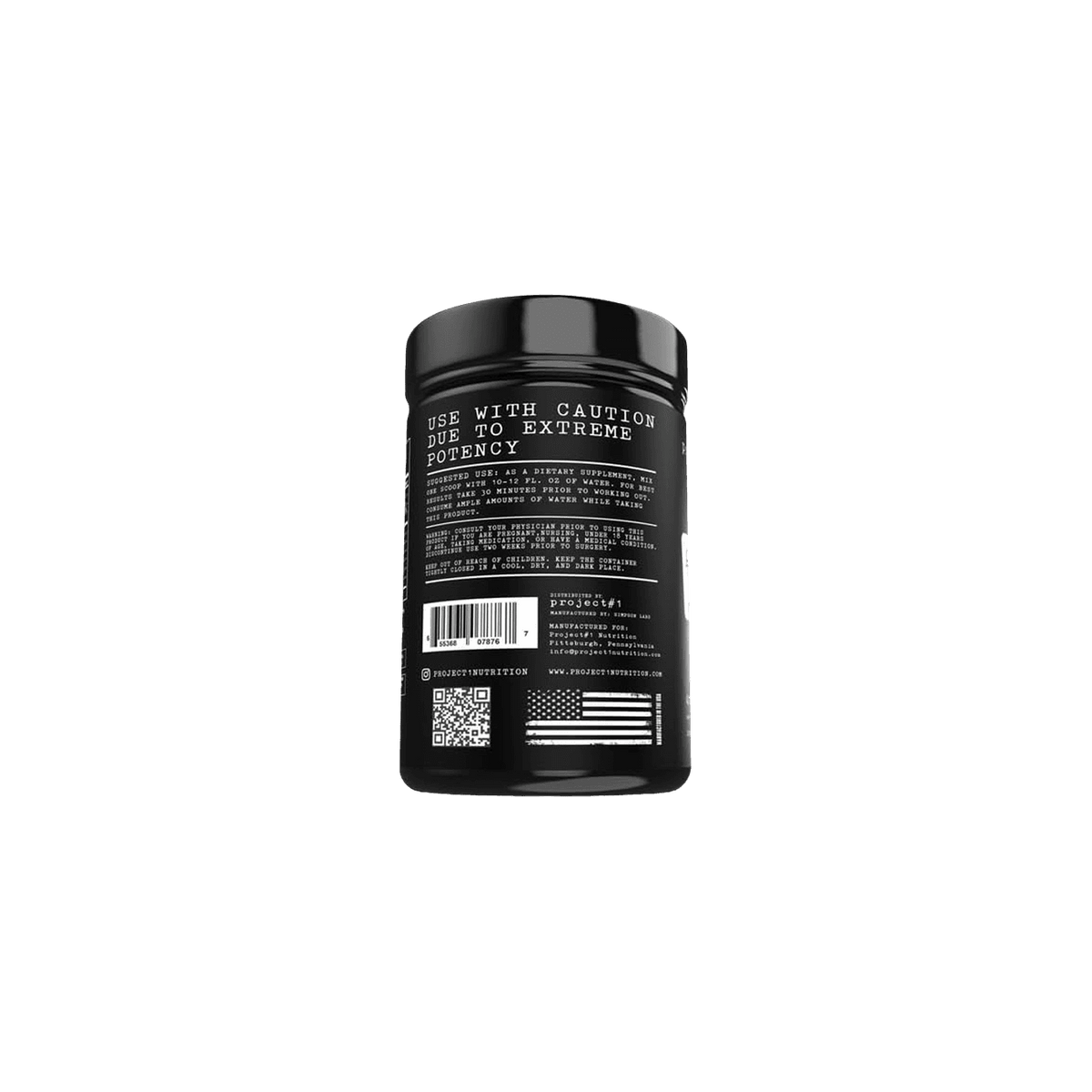 Project#1 Nutrition Amp-Nox Pre-Workout