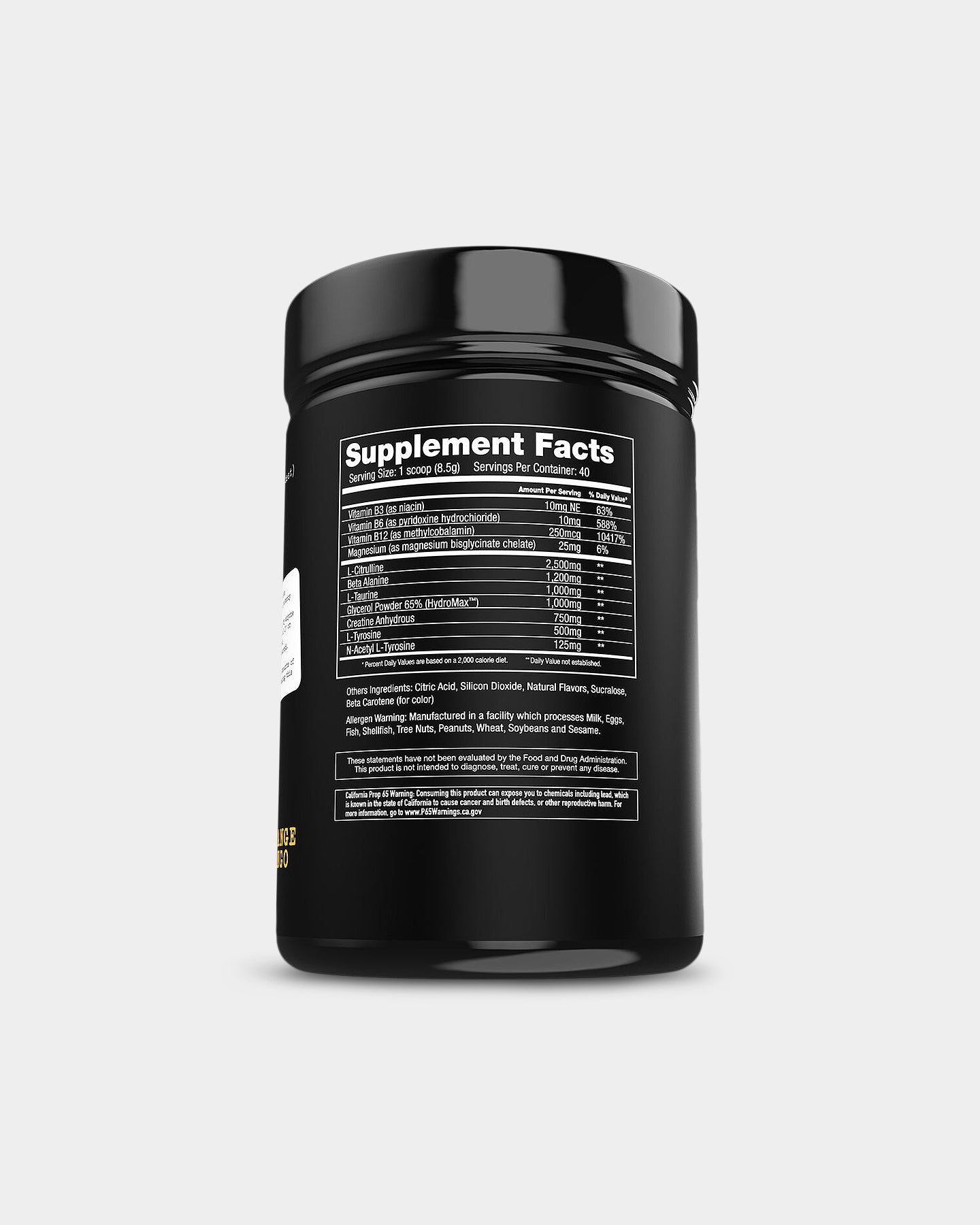 Project#1 Nutrition Amp - Nox Pre - Workout - Bodybuilding.com