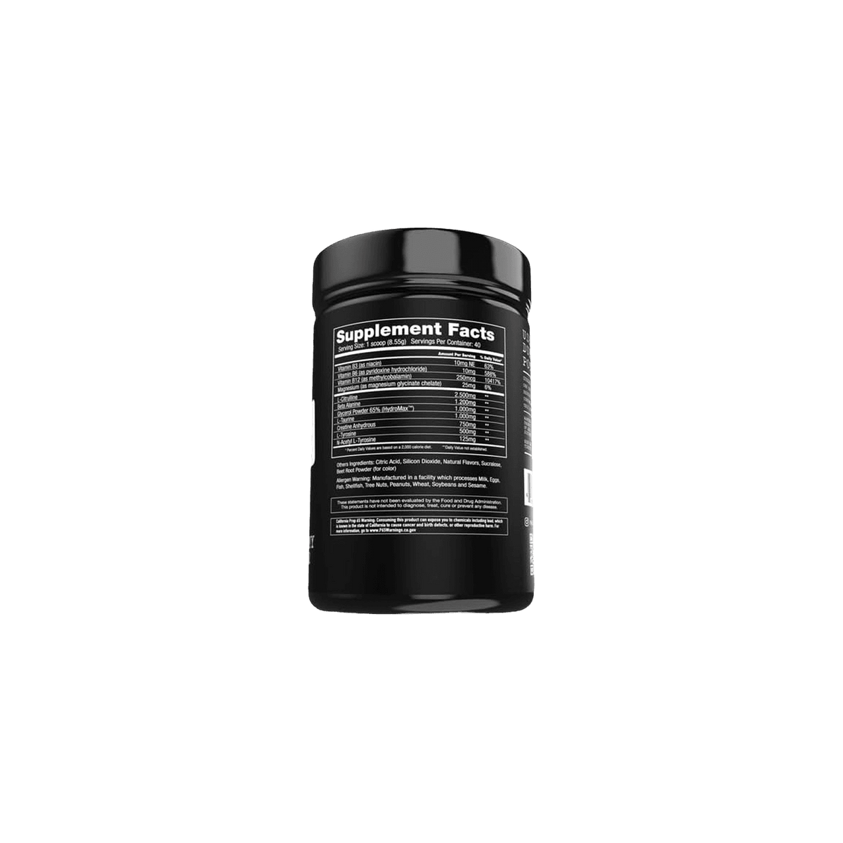 Project#1 Nutrition Amp-Nox Pre-Workout