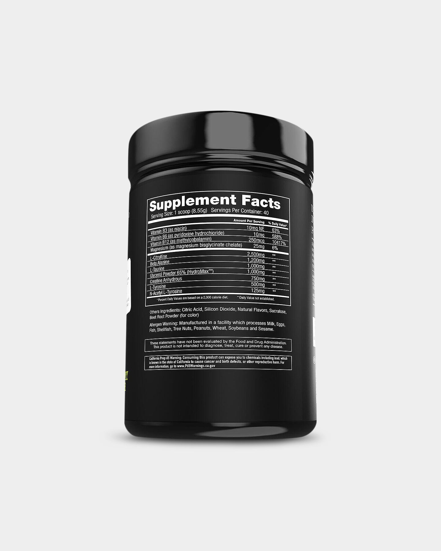 Project#1 Nutrition Amp - Nox Pre - Workout - Bodybuilding.com