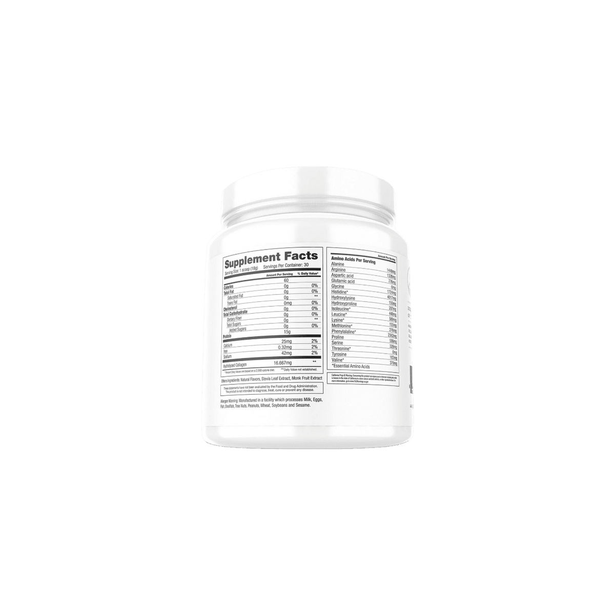 Project#1 Nutrition Collagen